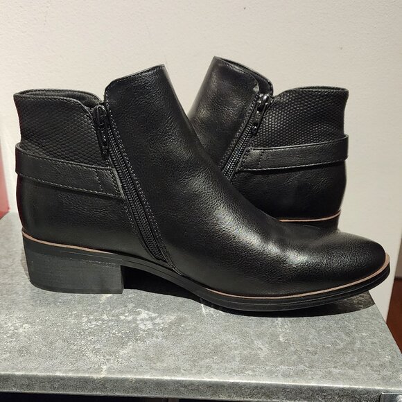 Baretraps Marconi Booties with Accent Strap and Buckle - Picture 4 of 11
